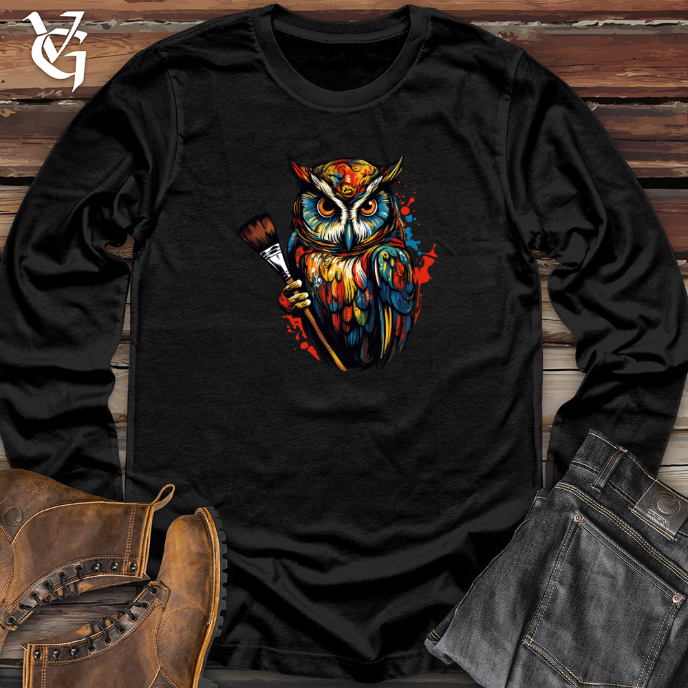 Classic Painter Owl 01 Long Sleeve