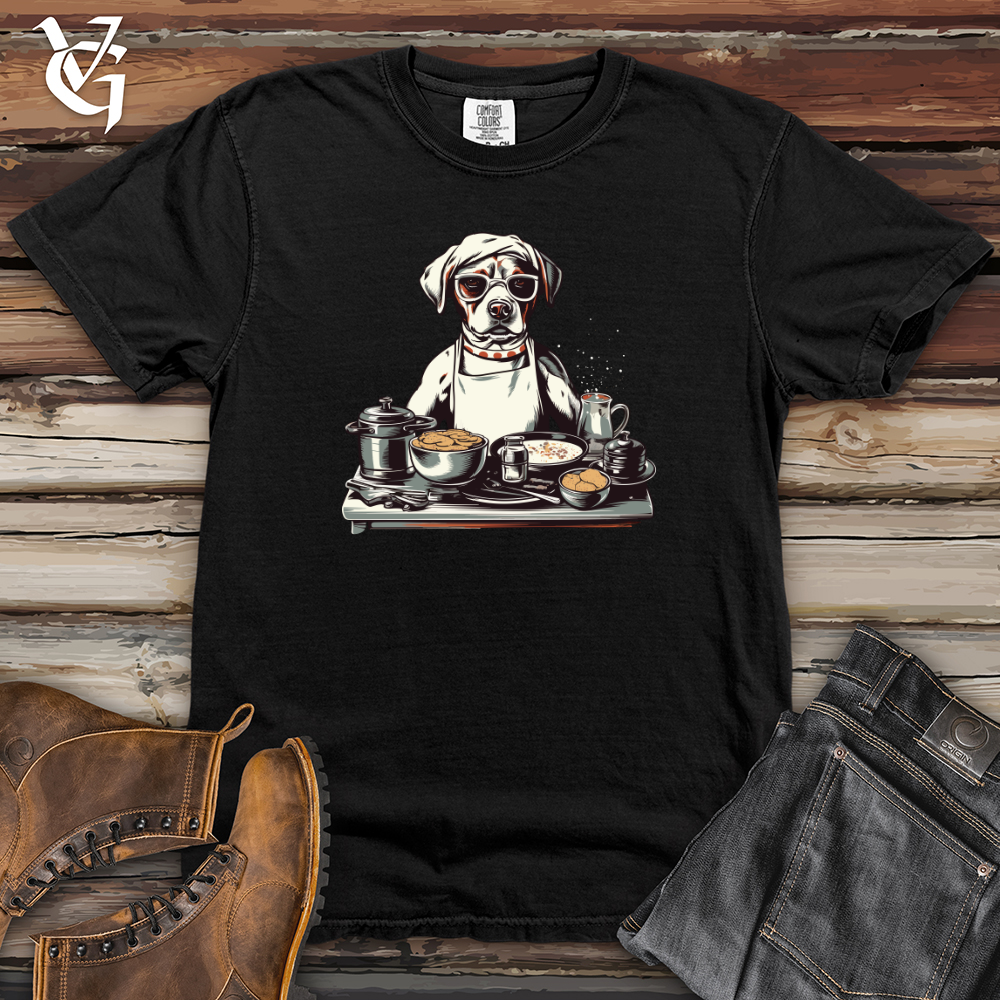 Vintage Chef Dog Heavy Cotton Comfort Colors Tee