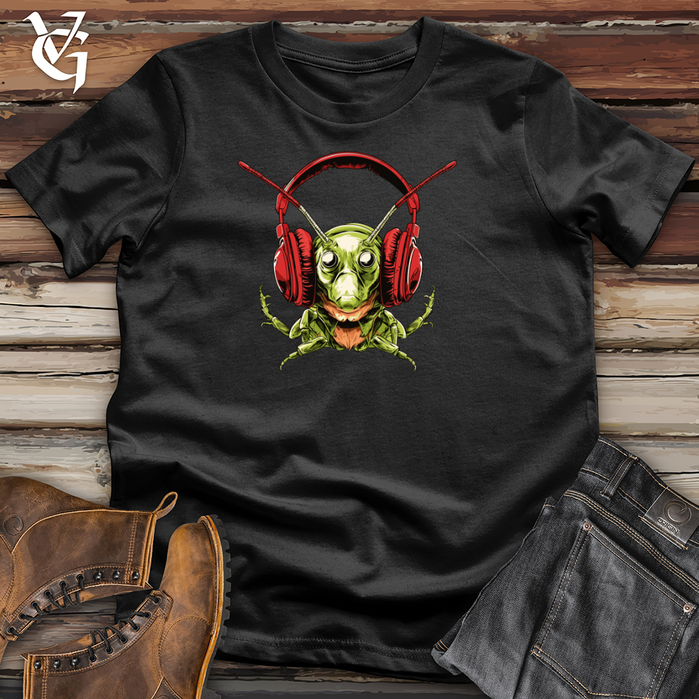 Grasshopper Groove Headphone Vibes Cotton Tee