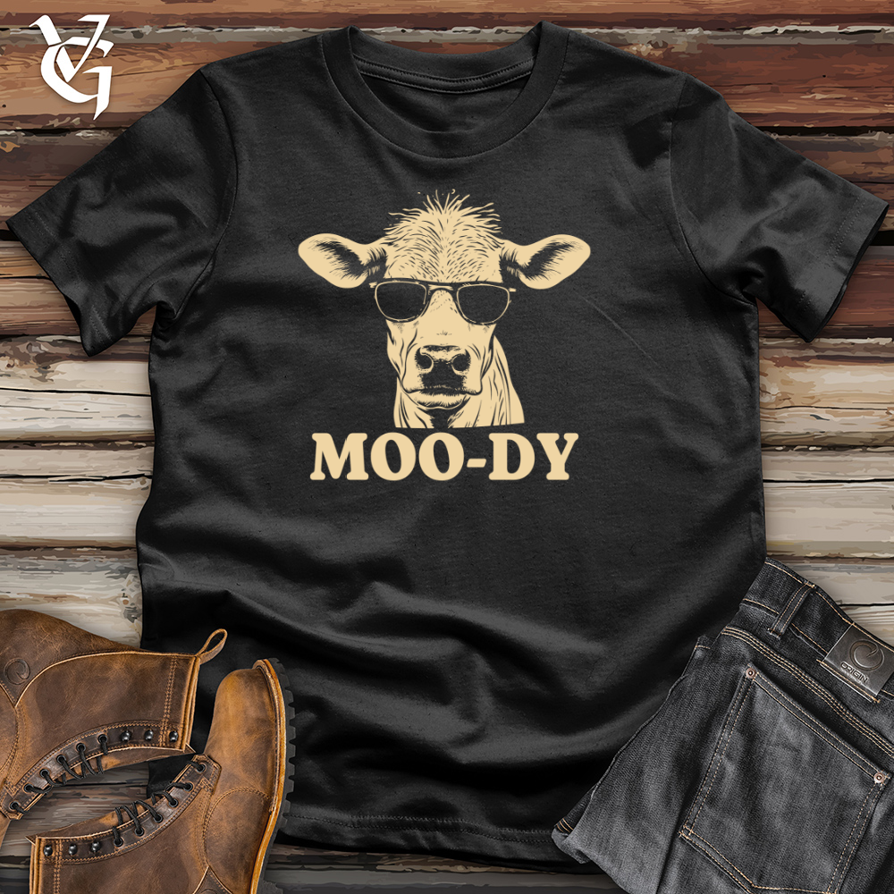 Retro Shades Cow Cotton Tee