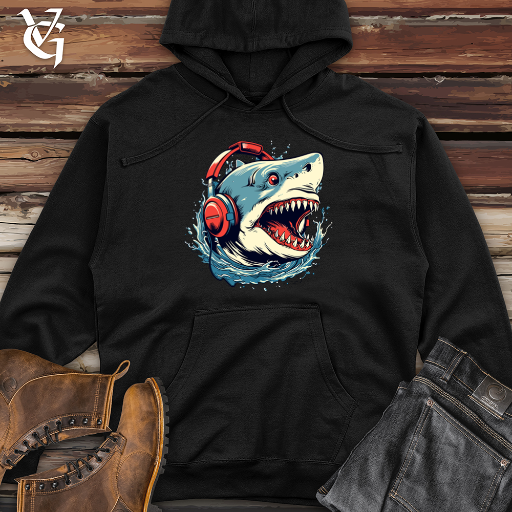 Shark Deep Dive Soundwave Symphony Midweight Hooded Sweatshirt