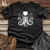 Vintage Cosmic Top Hat Octopus 02 Softstyle Tee