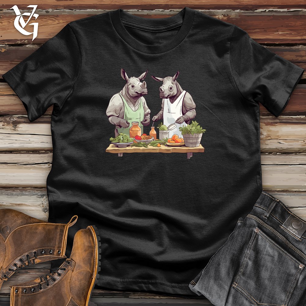 Rhinos Cooking Gourmet Softstyle Tee