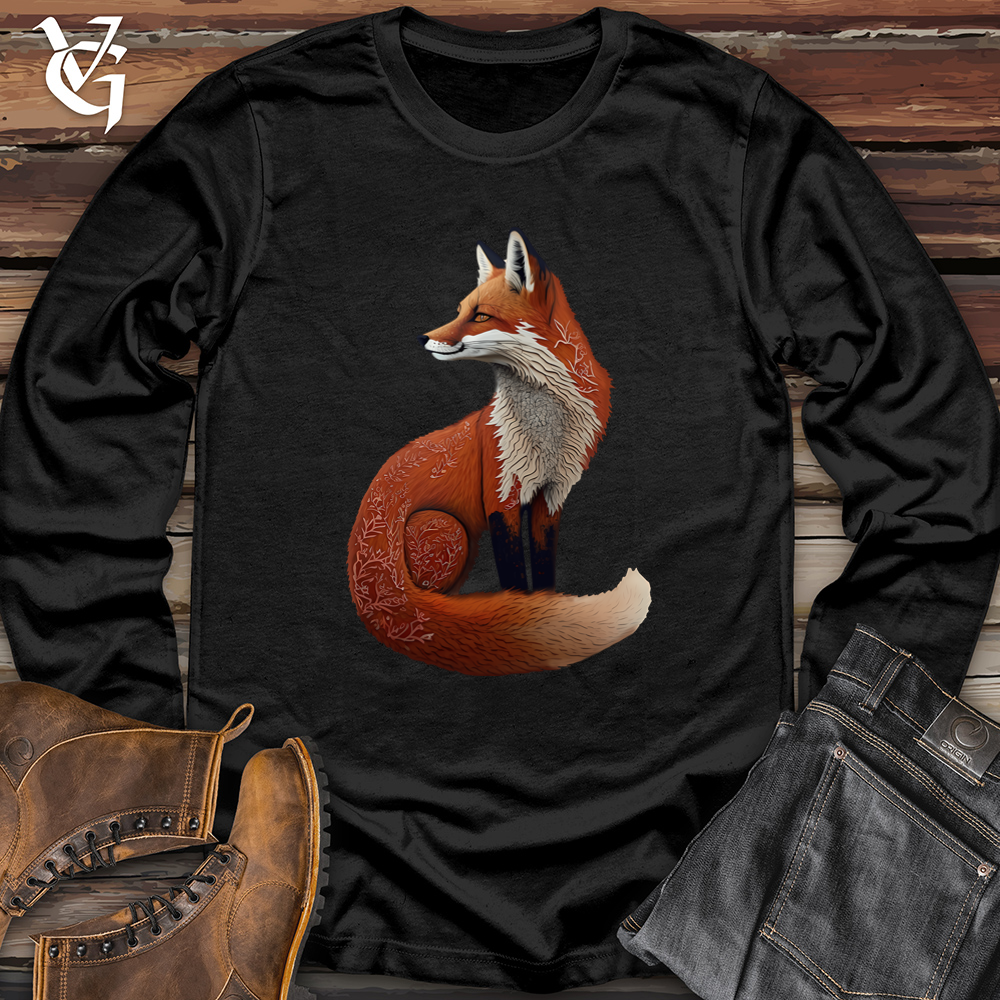 Forest Fox Softstyle Long Sleeve
