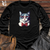 Retro Bowtie Cat Long Sleeve