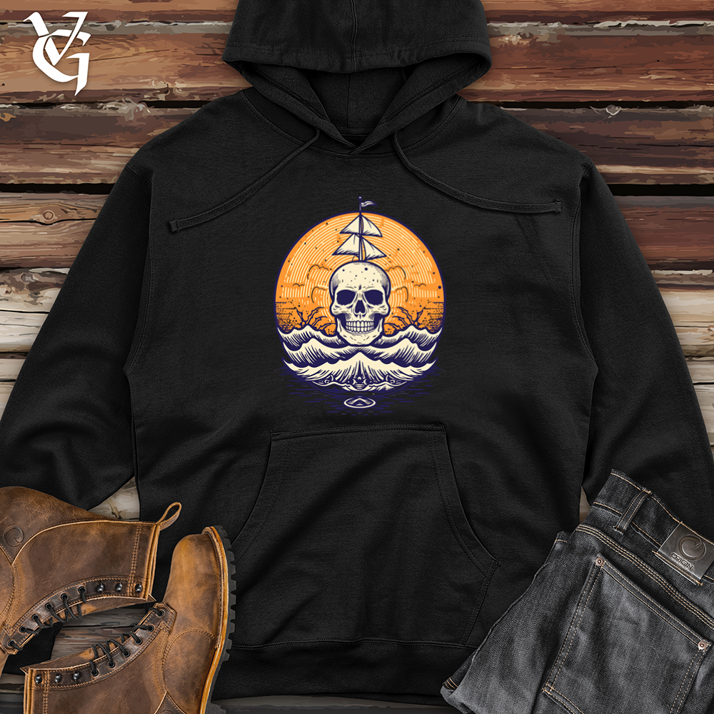 Bold Captain Pineapple Midweight Hooded Sweatshirt