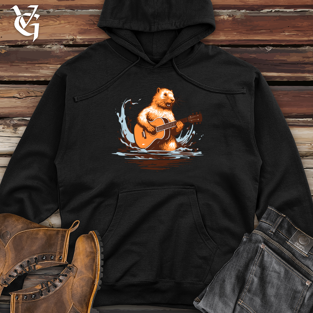 Melody Carving Beaver Midweight Hooded Sweatshirt