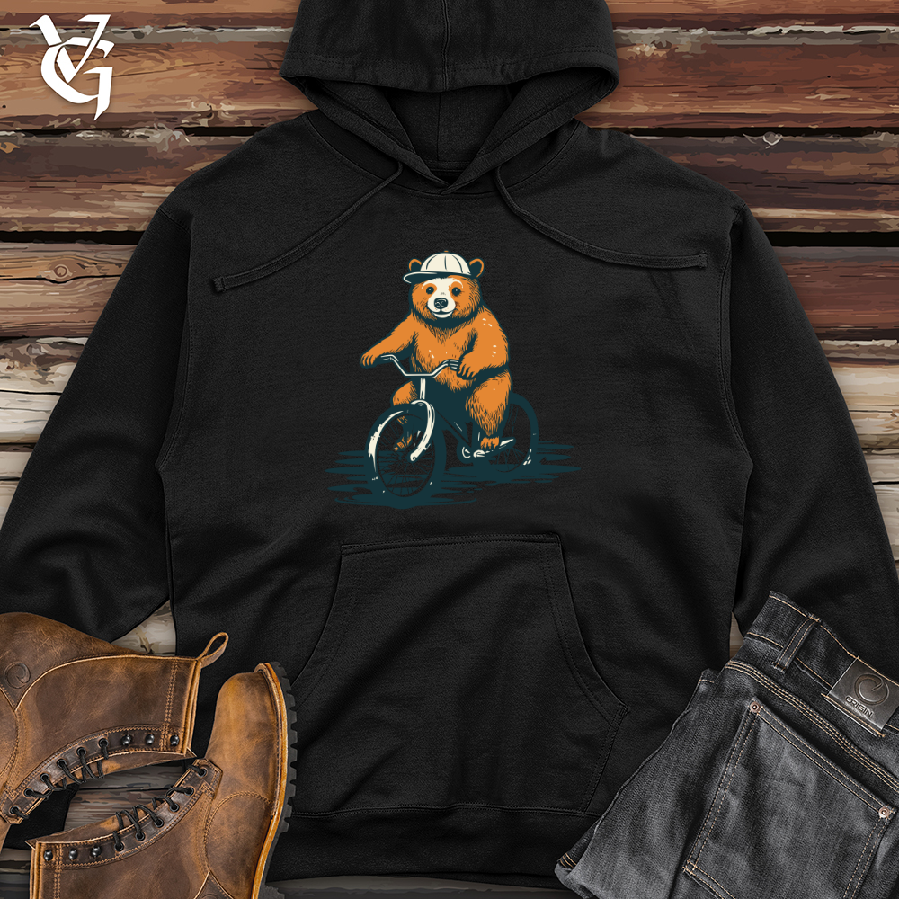 Rolling Beaver Pedaler Midweight Hooded Sweatshirt