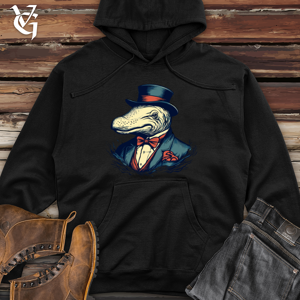 Retro Whaley Mobster Midweight Hooded Sweatshirt