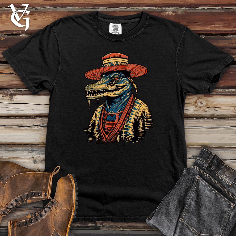 Alligator Festive Sombrero Heavy Cotton Comfort Colors Tee