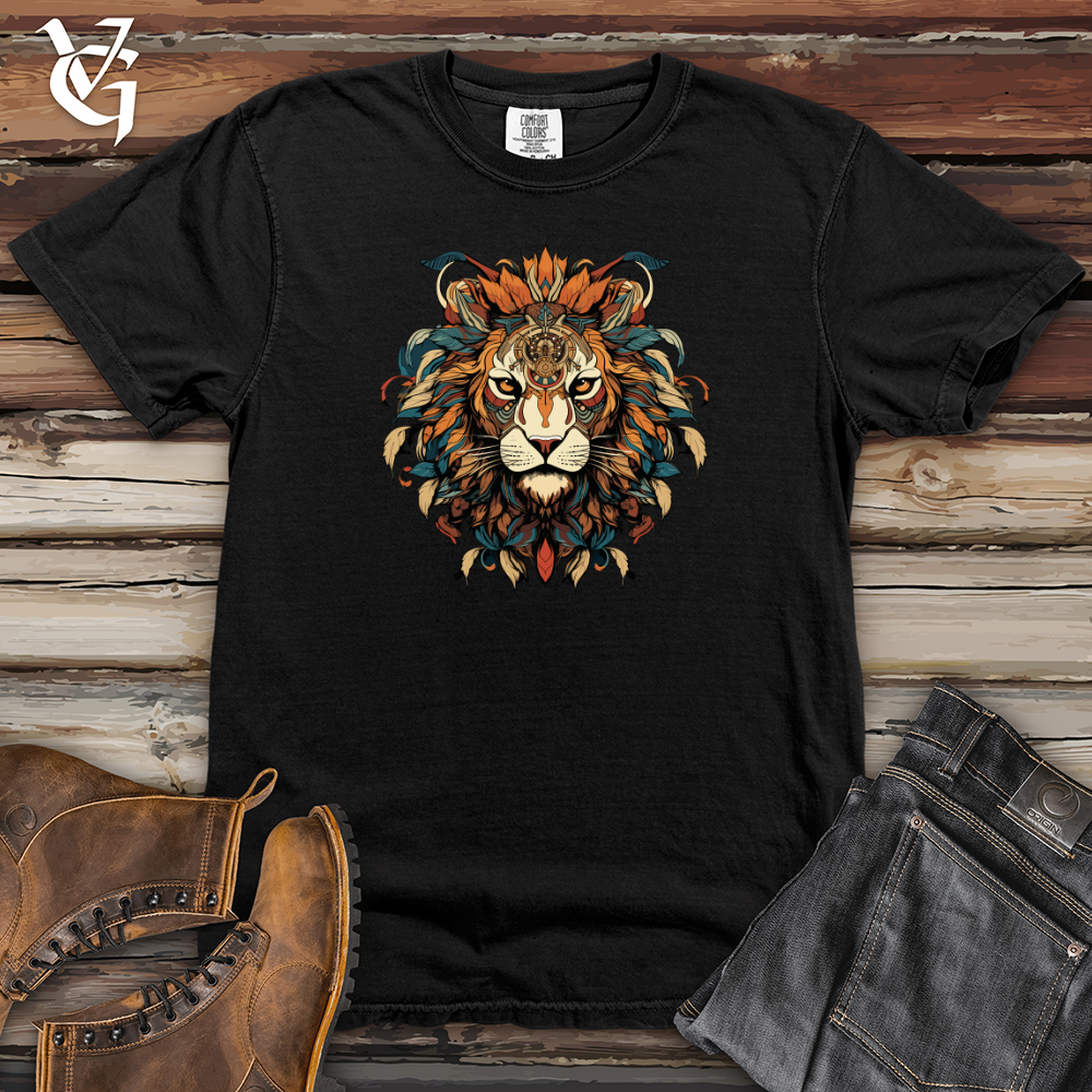 Tribal Lion Majesty Heavy Cotton Comfort Colors Tee