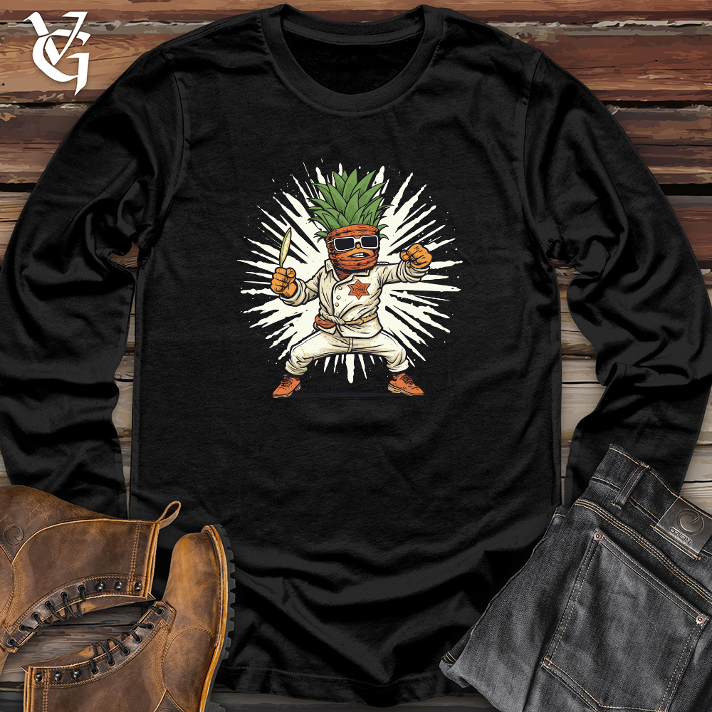 Whimsical Pineapple Valor  Long Sleeve