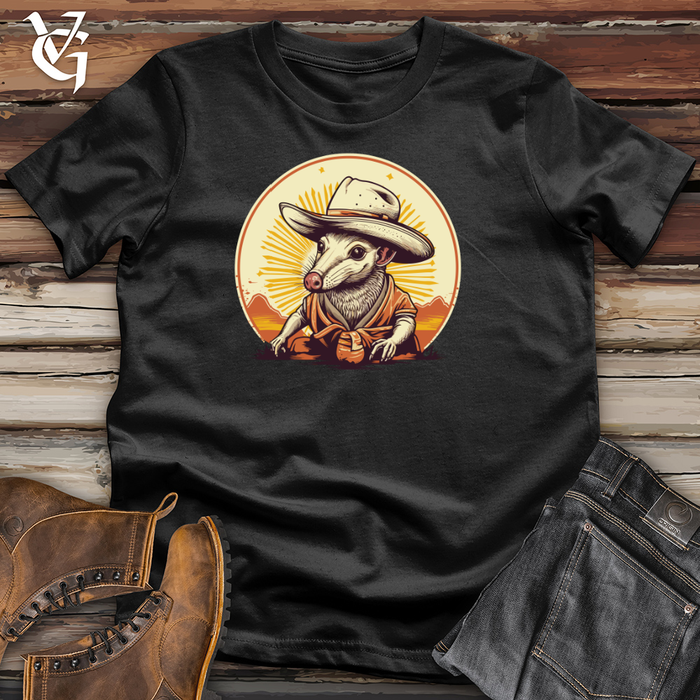 Armadillo Cowboy Outback Tales Cotton Tee