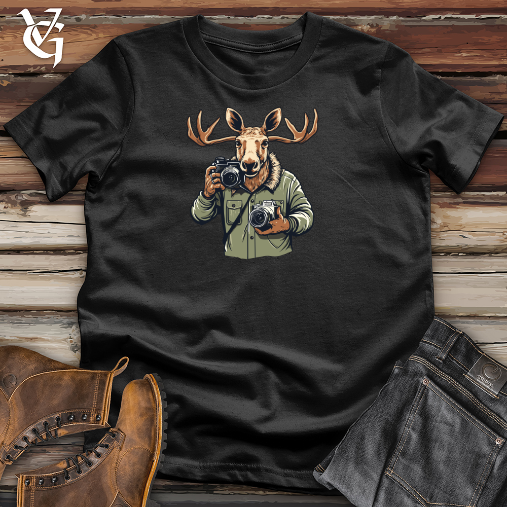 Shutterbug Moose Cotton Tee