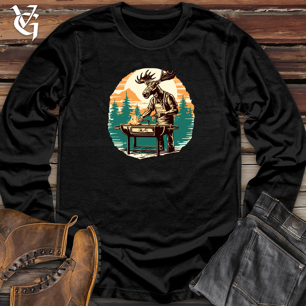 Grilling Bullwinkle Long Sleeve