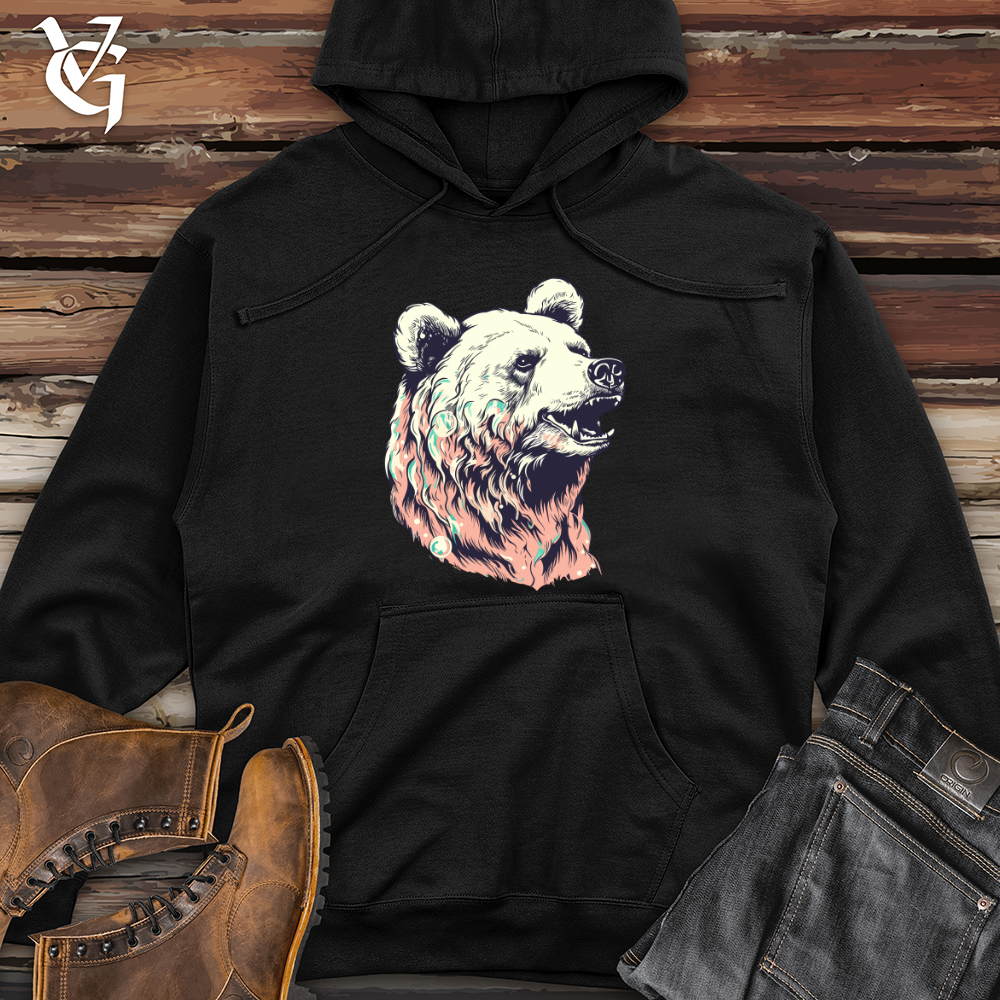 Retro Bubble Bruin Midweight Hooded Sweatshirt