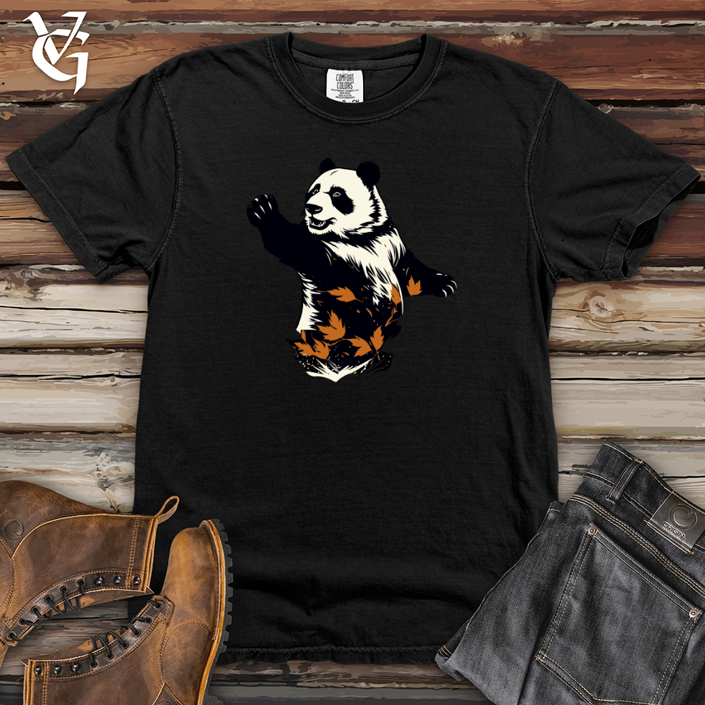 Panda Leaf Swirl Heavy Cotton Comfort Colors Tee