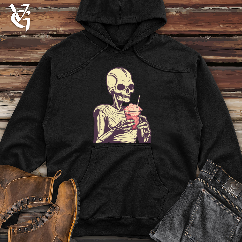 Extraterrestrial Sips Midweight Hooded Sweatshirt