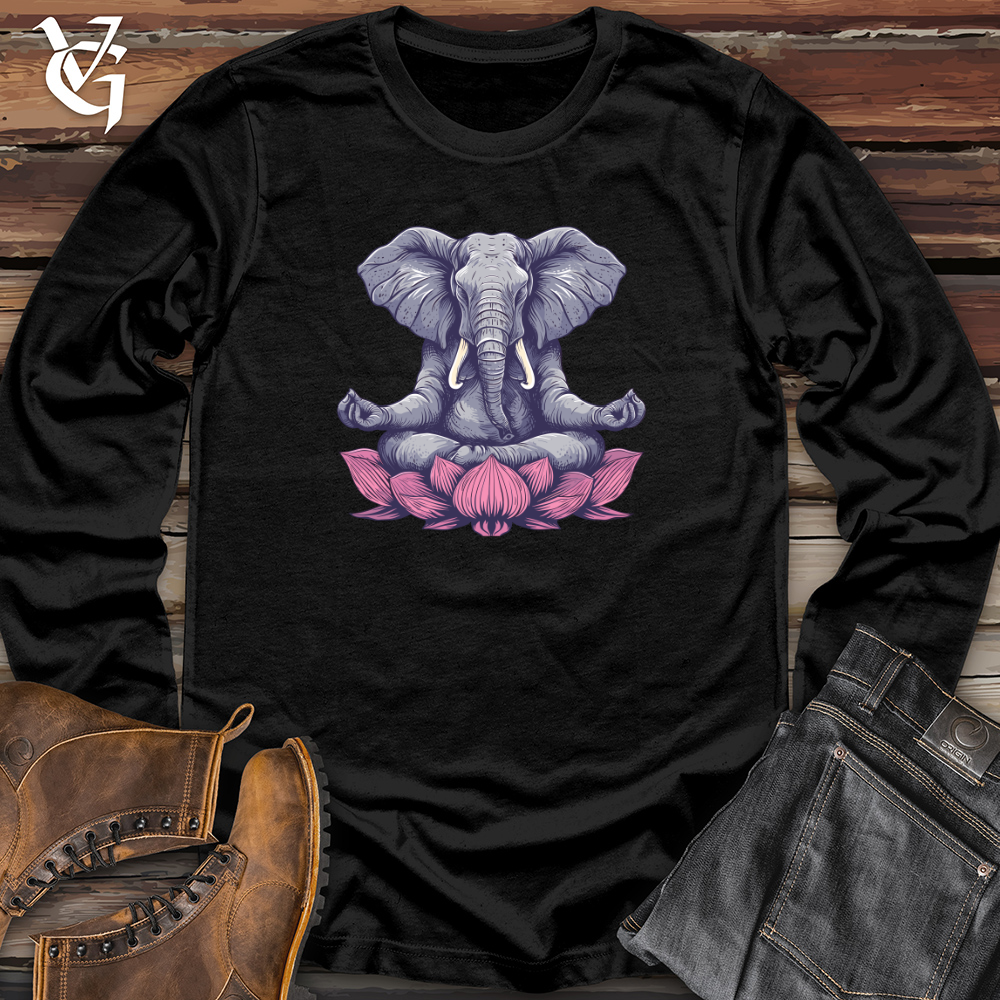 Elephant Lotus Harmony Long Sleeve