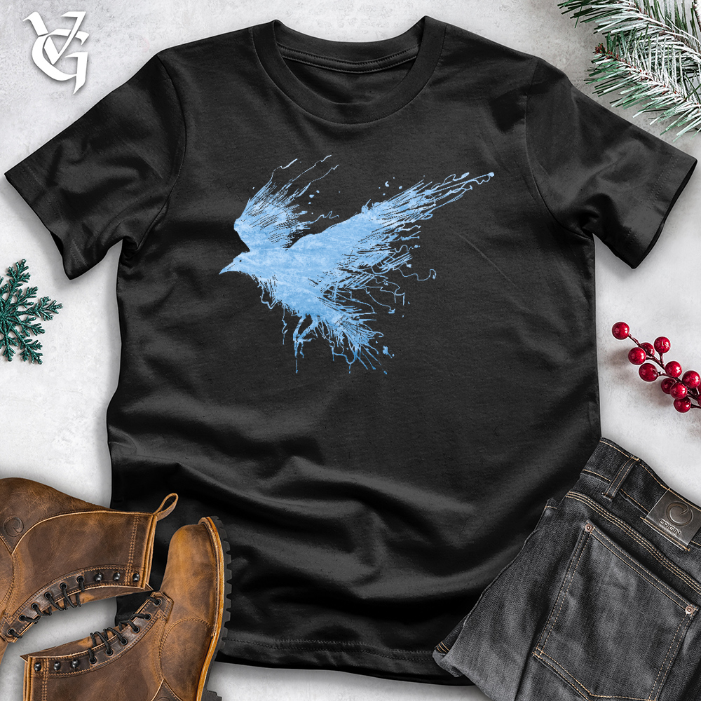 Smokey Winter Raven Cotton Tee