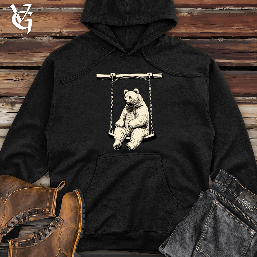 Bear Swing Serenade Midweight Hooded Sweatshirt