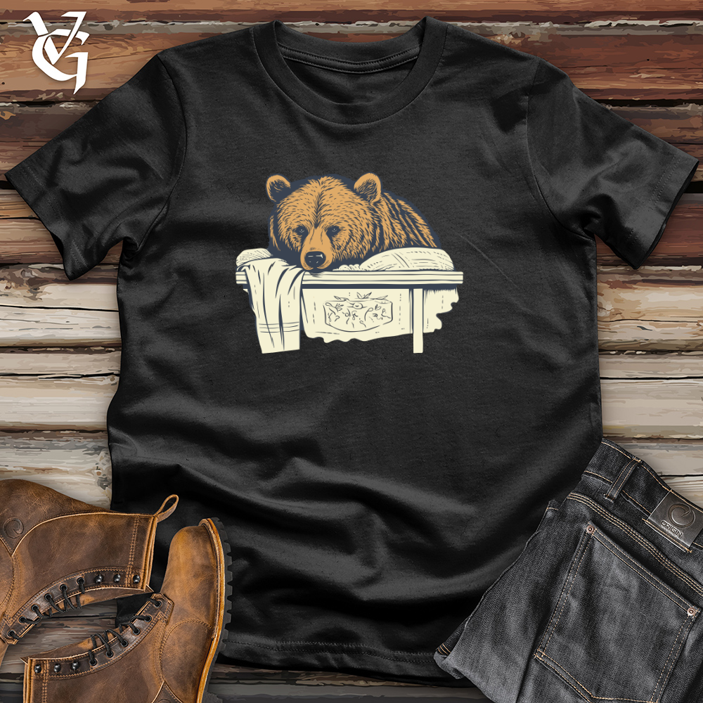 Retro Bedtime Bear Cotton Tee