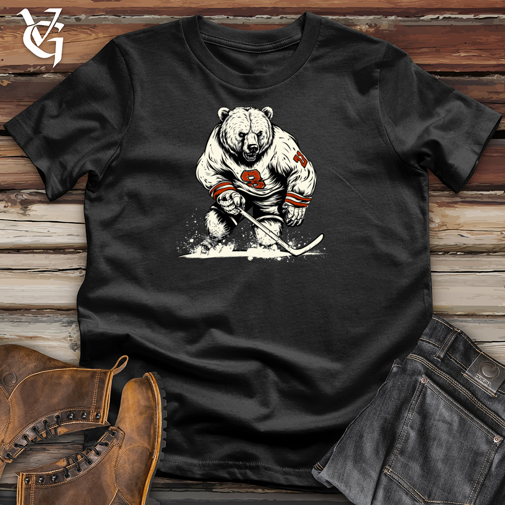 Retro Rink Bruin Cotton Tee