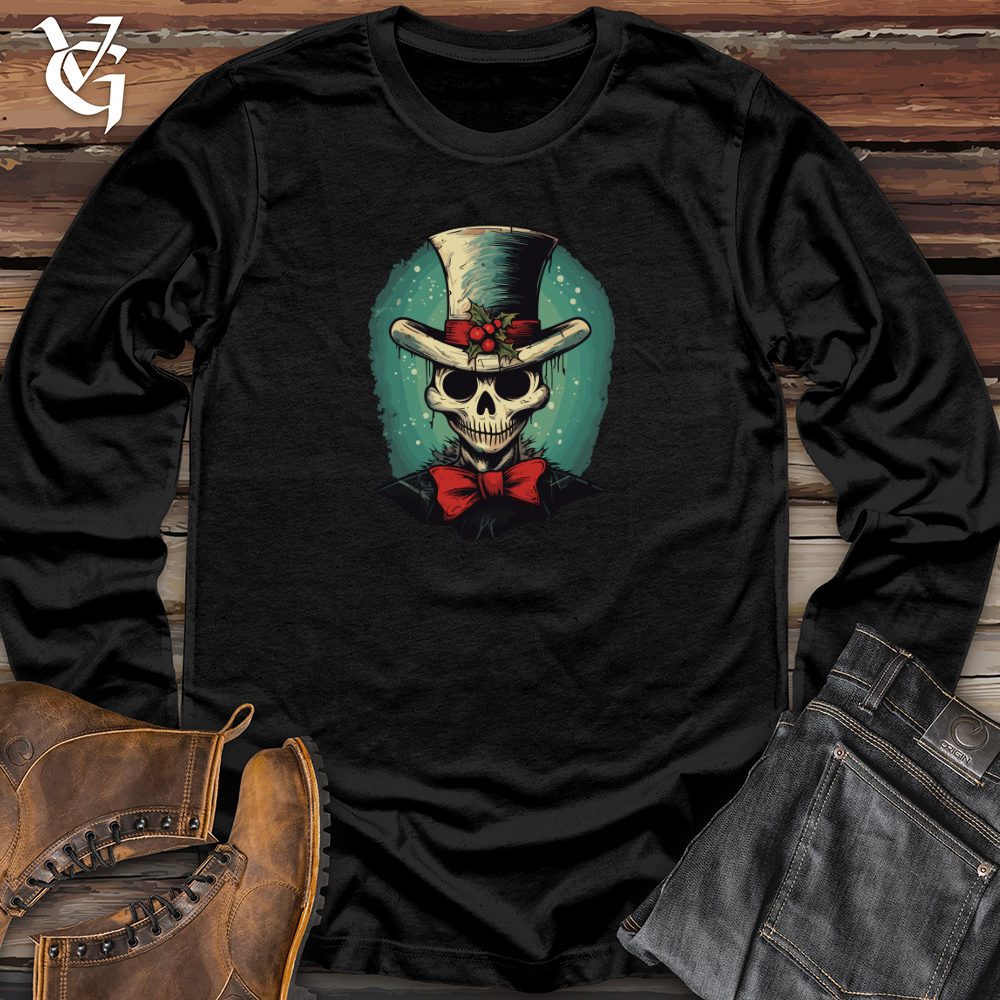 Grunge Snowman Elegance 01 Long Sleeve