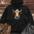 Tassel Topper Cow Midweight Hooded Sweatshirt