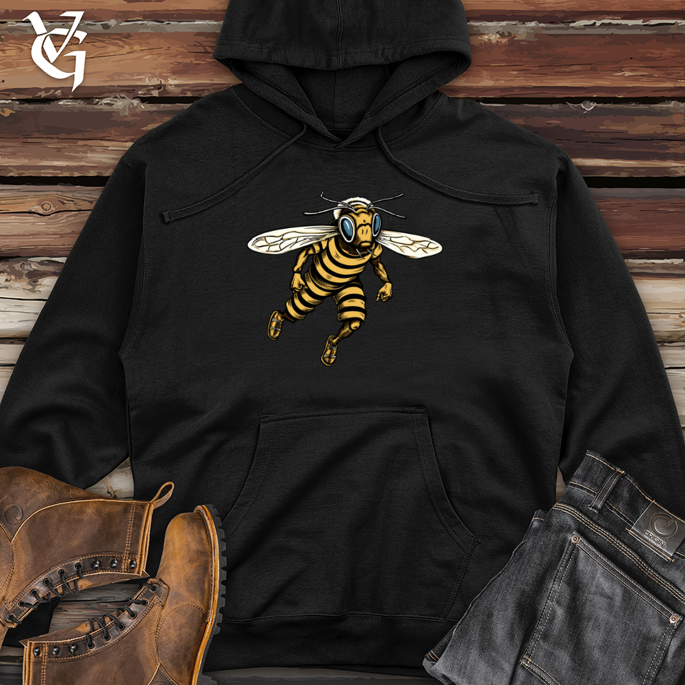 Buzzy Athlete Gear Midweight Hooded Sweatshirt