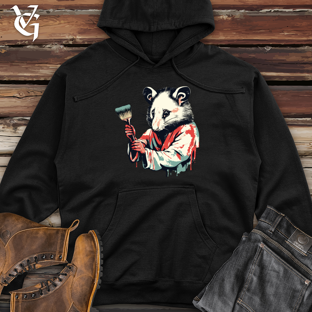 Creative Brushed Possum Midweight Hooded Sweatshirt