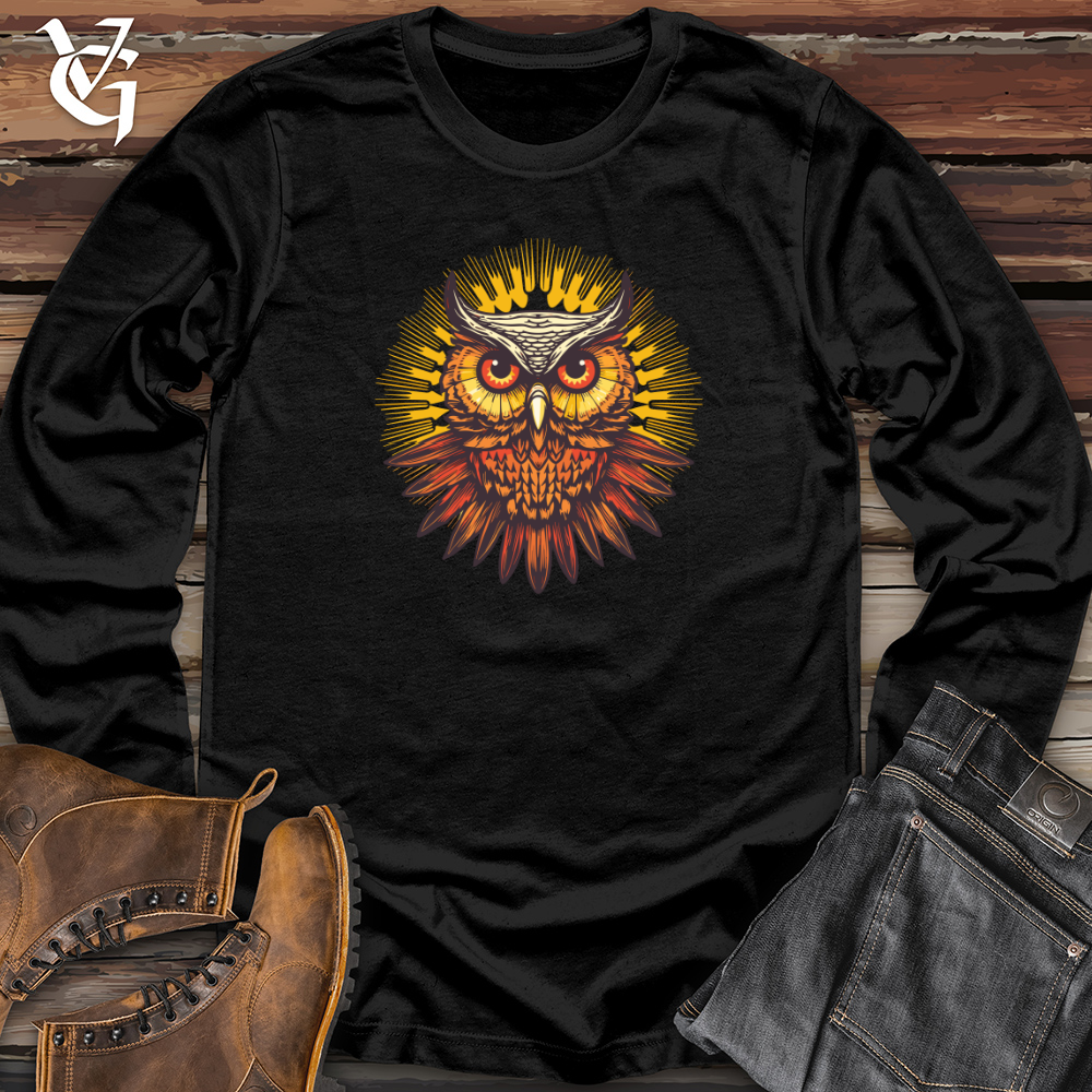 Enlightened Solar Owl Long Sleeve