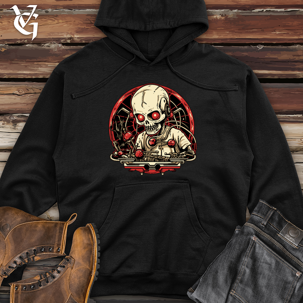 Skilled Cherry Welder Midweight Hooded Sweatshirt