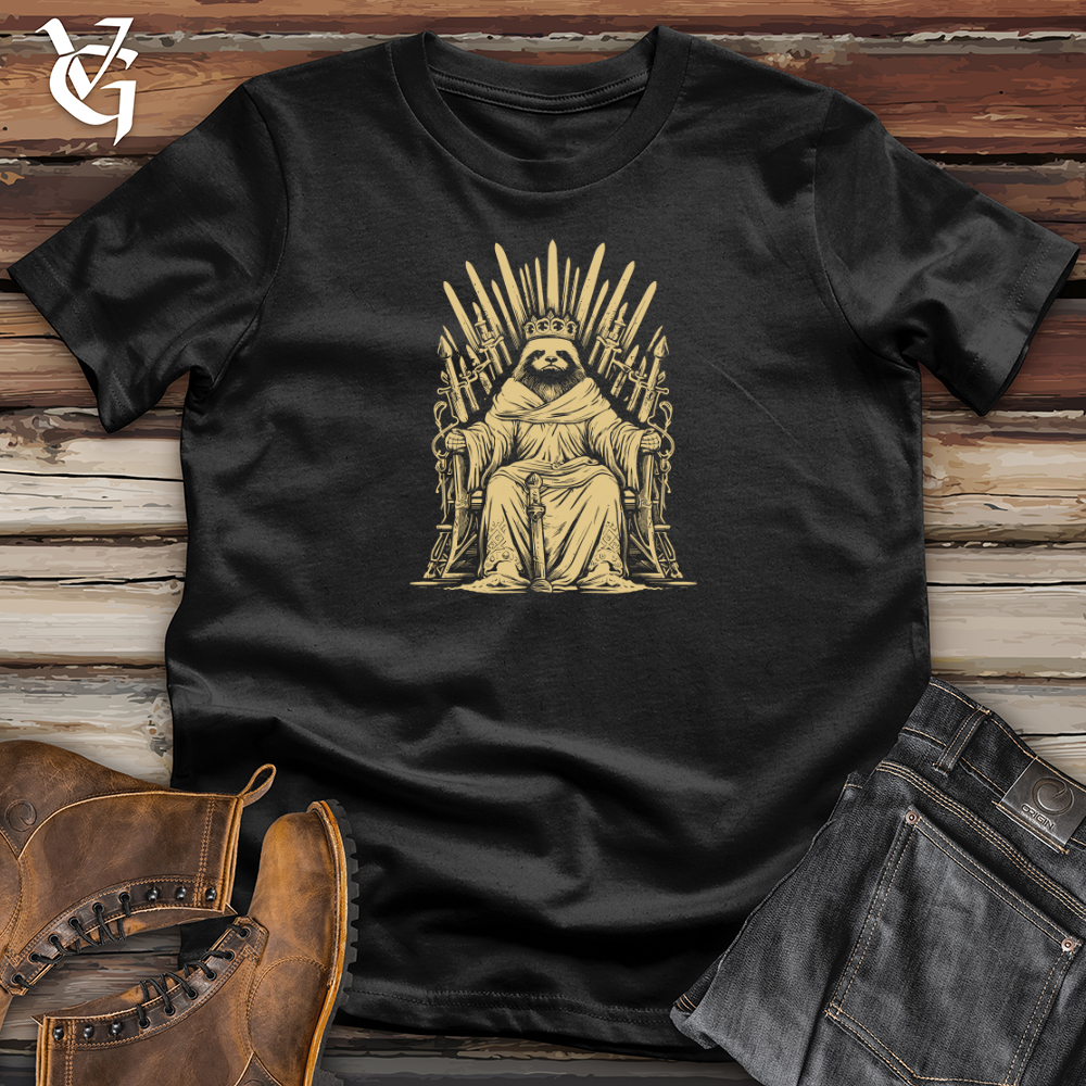 Sloth Regal Throne Softstyle Tee