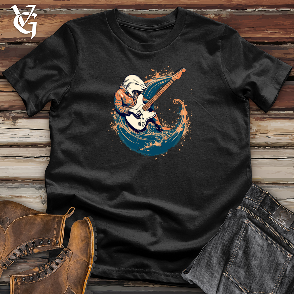 Vintage Cosmic Guitar Dolphin Softstyle Tee