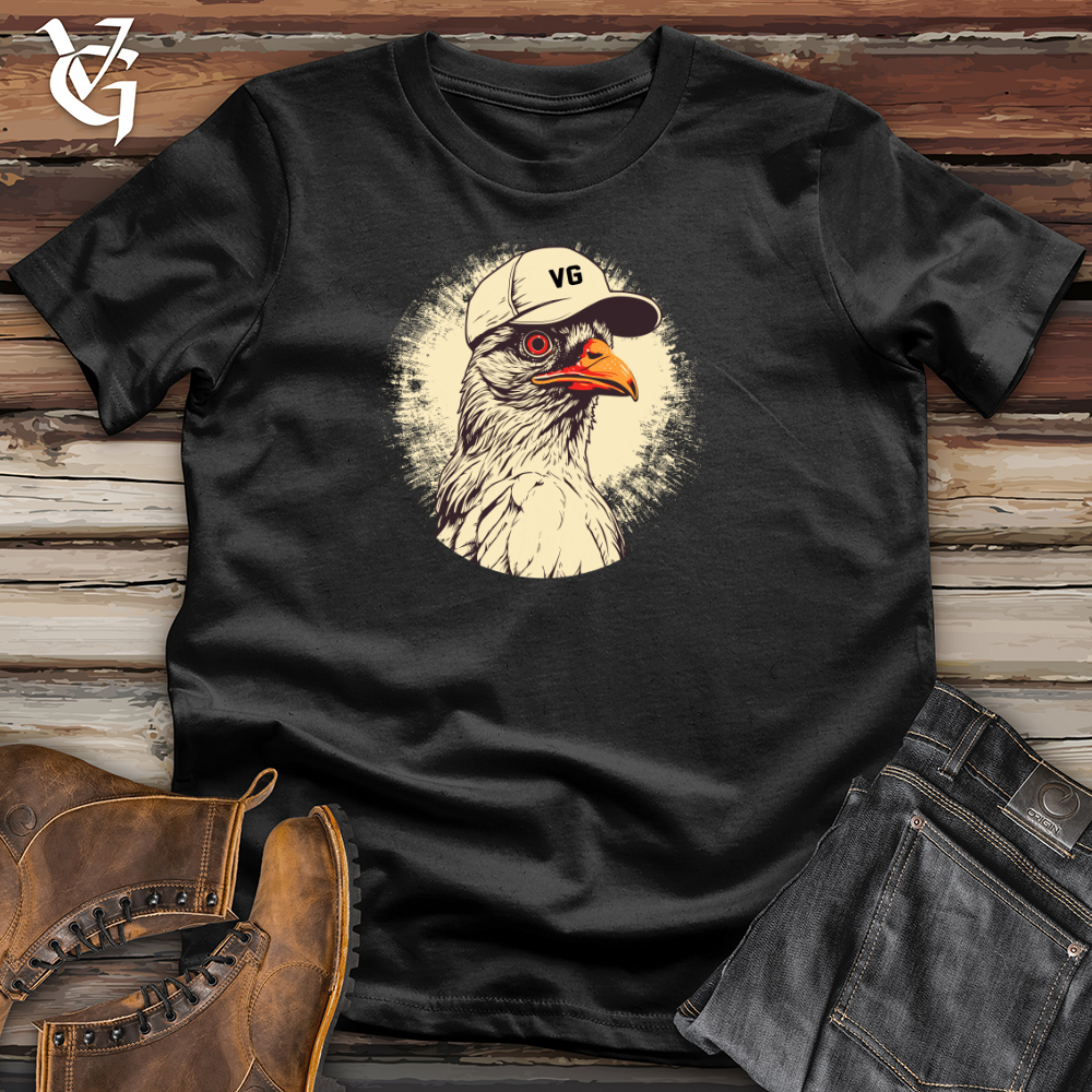 Baseball Batting Chicken Cotton Tee