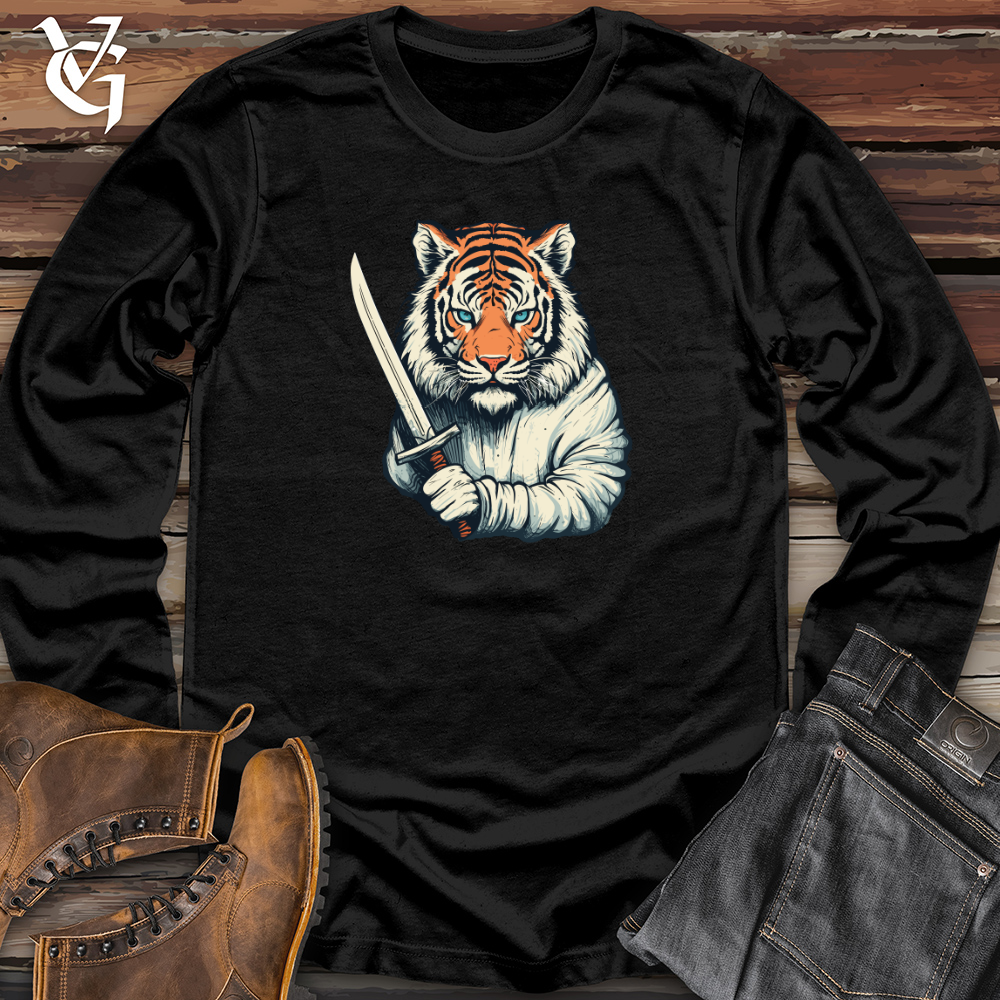 Blade Wielding Tiger Long Sleeve