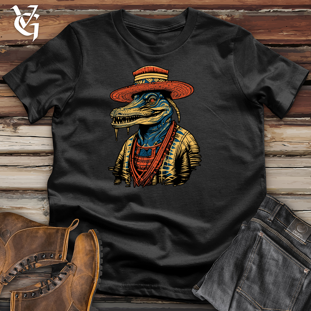 Alligator Festive Sombrero Cotton Tee