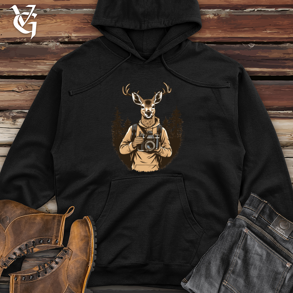 Snapshot Stag Shutterbug Midweight Hooded Sweatshirt