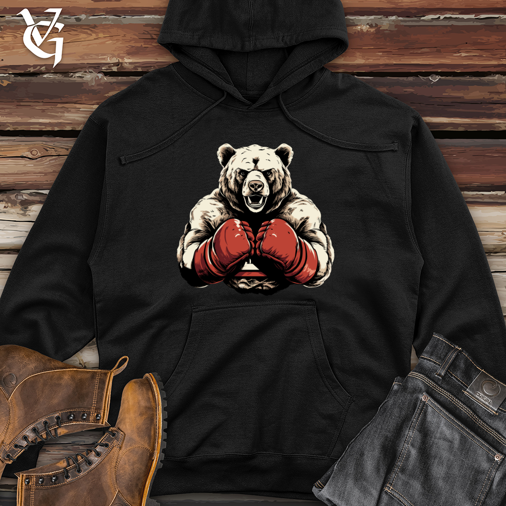 Retro Ring Bear Midweight Hooded Sweatshirt