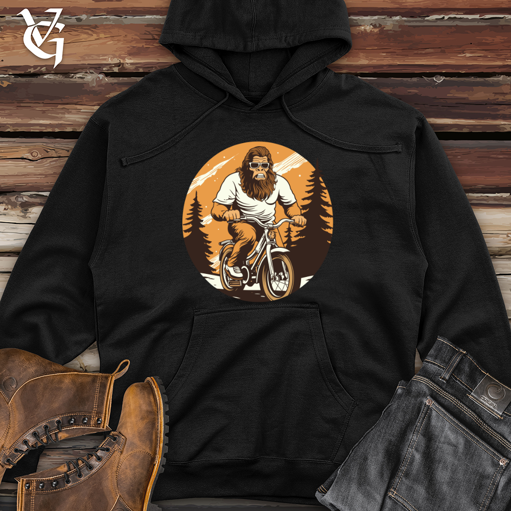 Sasquatch Cyclist Midweight Hooded Sweatshirt