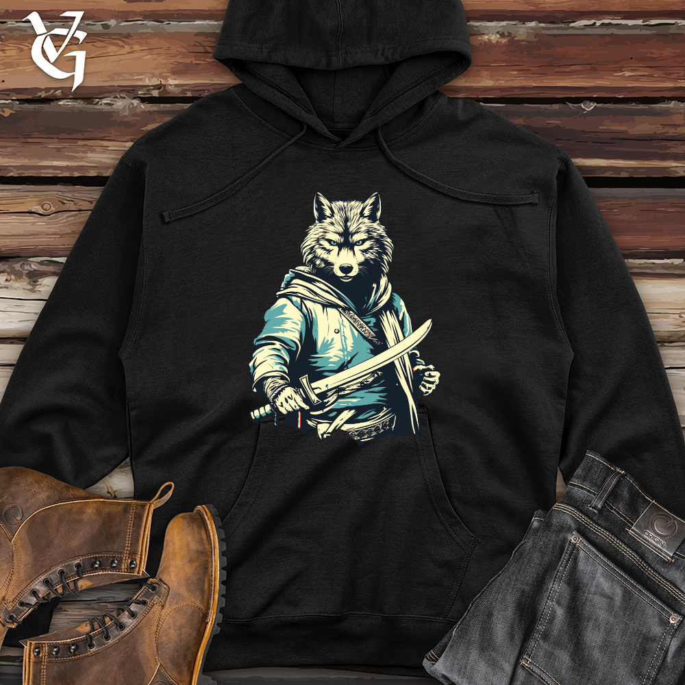 Blade Wielding Howler Midweight Hooded Sweatshirt