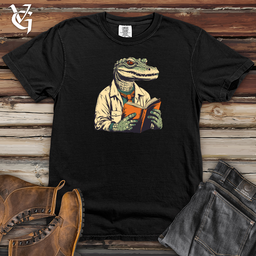 Reptilian Adventure Reader Heavy Cotton Comfort Colors Tee