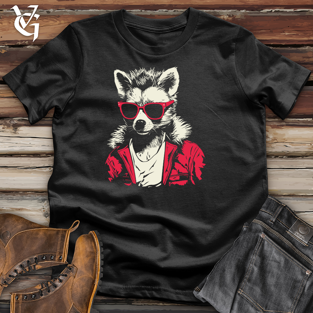 Raccoon Retro Cotton Tee