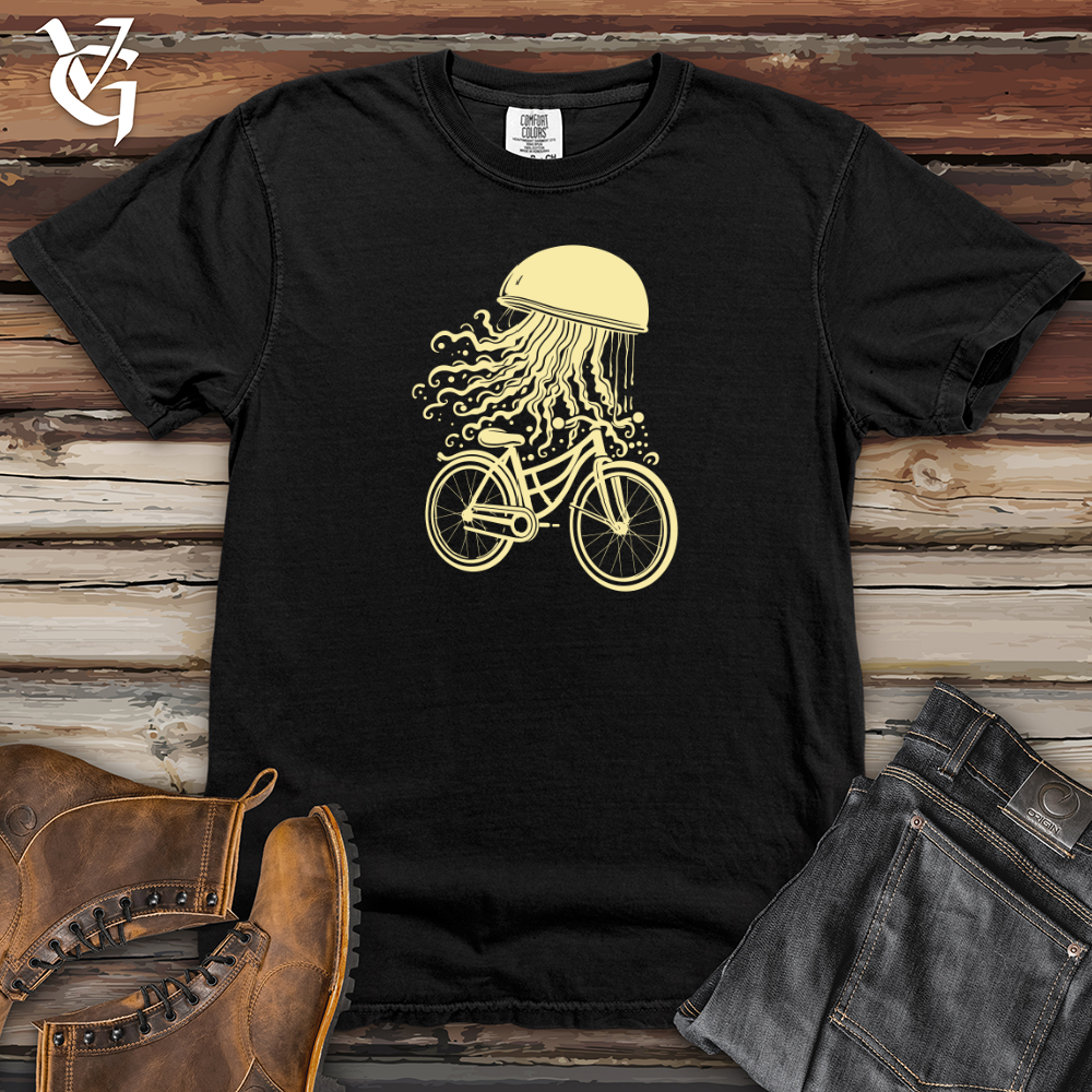 Jellyfish Deep Dive Cycle Voyage Heavy Cotton Comfort Colors Tee