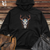 Majestic Antlered Remains Midweight Hooded Sweatshirt