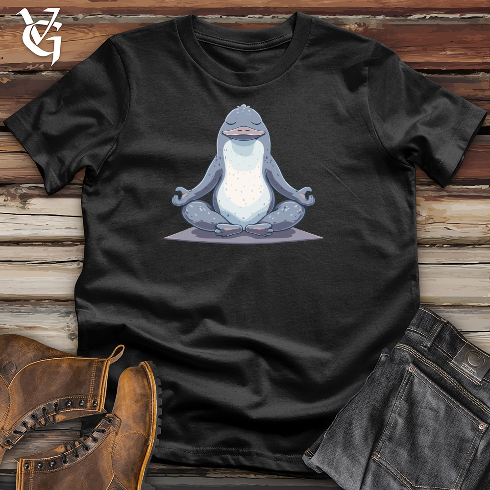 Platypus Zen Pose Cotton Tee