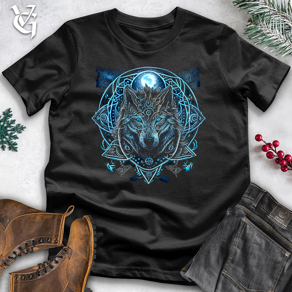 Celtic Fenrir Wolf Cotton Tee