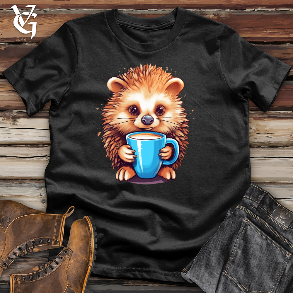 Latte Hedgehog Cotton Tee