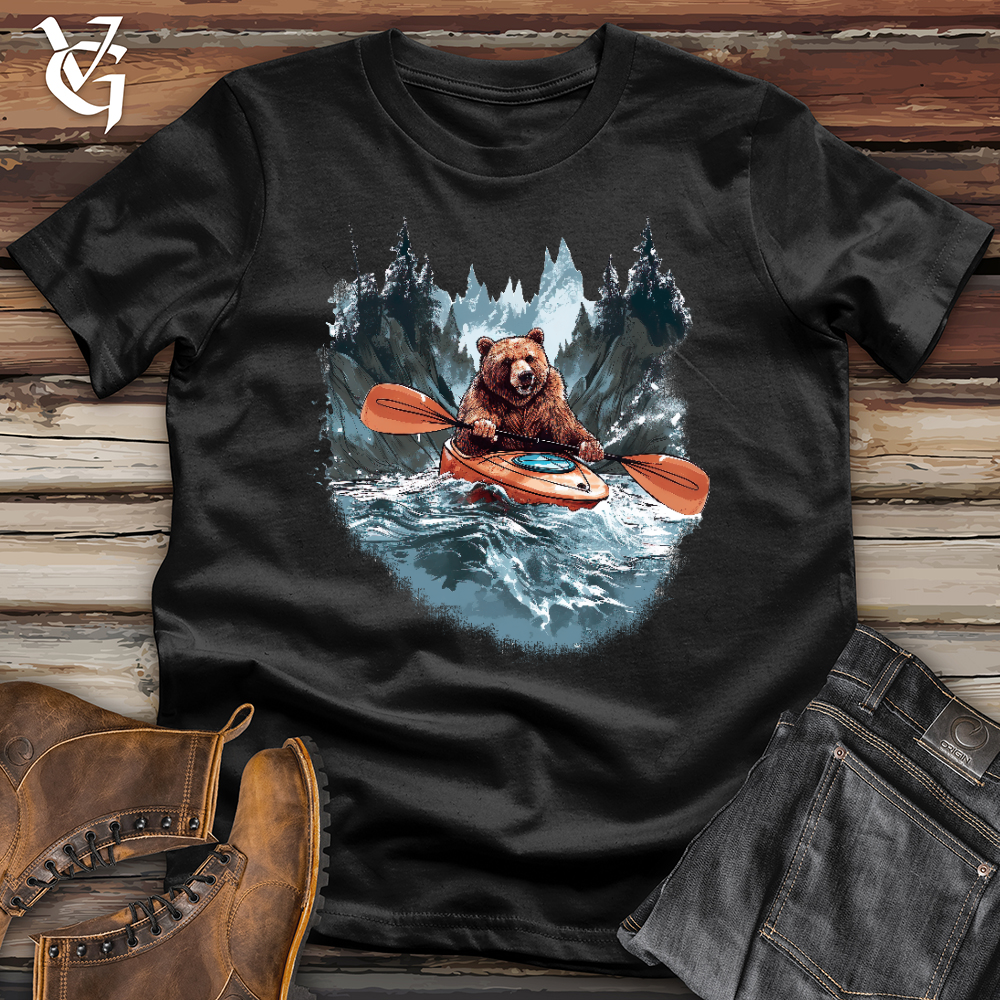 Kayaking Bear Softstyle Tee